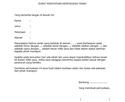 Contoh surat kuasa harta bersama picture placed ang submitted by admin that preserved in our collection. Surat Pernyataan Pahami Jenis Dan Cara Buatnya Dengan Baik Dan Benar Cermati Com