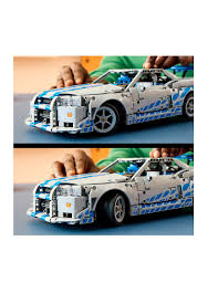 LEGO Technic 2 Fast 2 Furious Nissan Skyline Gt-R (R3, 42210 - Lego &  Construction