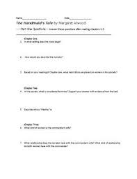 These Comprehension Questions Cover Part One Of Margaret Atwood 39 S The Handmaid 39 S Tale The Comprehension Questions This Or That Questions Comprehension