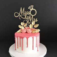 Bridal Shower Cake Topper Bride To Be Cake Topper Bachelorette Cake Topper Future Mrs Cake Topper Wedding Cake Topper She Said Yes Bridal Shower Cake Topper Bachelorette Cake Birthday Cake Toppers