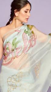 Kareena Kareena Kapoor Saree Organza Saree Party Wear Sarees