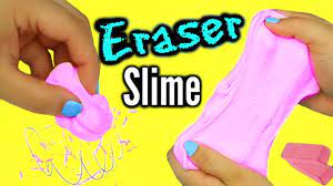 Diy Eraser Slime Liquid Eraser Slime Recipe How To Make Slime Slime Eraser