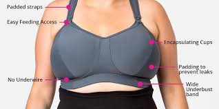 Other nursing bras use stretchy fabric and flexible foam that are designed for fluctuating sizes. 10 Expert Tips On Nursing Bras For Large Breasts