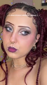 Valentine's Day Silver/Chrome Makeup Inspiration