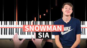 Snowman Sia Chords Piano