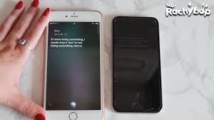 Siri Talks To Siri Ios 10 Vs Ios 11 Rachybop Siri Talk Ios 11 Ios 10