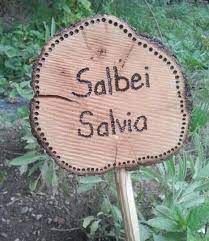 Kann ich eine beeteinfassung aus holz selber machen? Krauterschild Krauterschilder Garten Pflanzenschilder