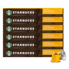 Magimix nespresso vertuo plus limited edition coffee machine, red 11389. Starbucks By Nespresso Blonde Espresso Roast Capsules 60 Count Costco