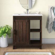 We have the best selection vanities with and without sinks! 30 Inch Cottage Country Bathroom Vanities You Ll Love In 2021 Wayfair