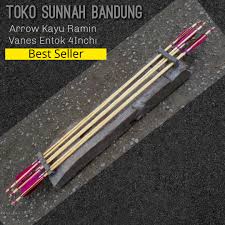 Pilihlah batang kayu untuk anak panah.2 x teliti sumber anak panah harus dibuat dari batang paling lurus yang dapat anda temukan. Anak Panah Kayu Ramin Vanes Bulu Entok Import 4 Inchi Gramasi Dewasa Lazada Indonesia