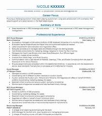 As a private estate manager, your job is to oversee all aspects of a particular property. Reo Manager Resume Example Company Name Brookfield Wisconsin