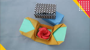 How to make simple origami cup ice cream | cara membuat origami es krim sederhana (juni 2021). Gift Box Origami Cara Membuat Kotak Kado Dari Kertas Origami Tutoria Kertas Origami Origami Origami Mudah
