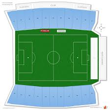 toyota stadium soccer seating guide rateyourseats com