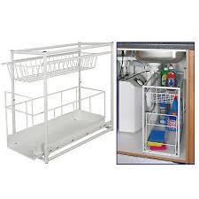 Dies ist für tiefe oder große schubladen von vorteil. Teleskop Schublade Kuchen Schrank Auszug Korbauszug Einbauschublade Spulschrank Spulschrank Schrank Organizer Speicherideen