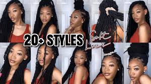 Maybe you would like to learn more about one of these? Updated How To Style Soft Locs In 20 Ways Easy Youtube