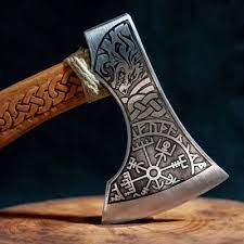 Viking Camping Hatchet Perfect For Camping Hiking And Gift Viking Axe Axe Vikings