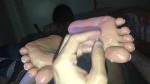 Reverse Footjob White Toes - Pornhub.com