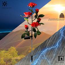 Enfeites de jardim solar