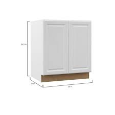 Just install new cabinet doors! Hampton Bay Designer Series Elgin Assembled 30x34 5x21 In Full Door Height Bathroom Vanity Base Cabinet In White Vtf30 Elwh The Home Depot