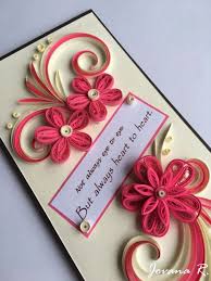 Birthday Card For Mother Easy Mothers Day Greeting Card Love You Card Thank You Card Quilling Card Quilling Birthday Cards Paper Quilling Patterns Quilling Paper Craft