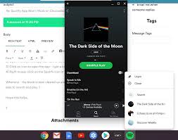 Thanks to +alejandro pedraza for suggesting songist, a chrome app and music player. Solved Spotify App Won T Work On Chromebook The Spotify Community