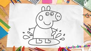 You can watch many of our art lessons on youtube for free with ads (visit our channel here). How To Draw Peppa Pig Easy Step By Step Drawing Lessons For Kids Youtube