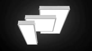 How to install a snap frame around an led light panel. Rab Lpanel Led Ceiling Panel Lights Youtube
