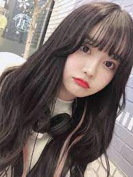 r o s i e ゴージャスメイク 前髪 シースルー オルチャンガール