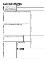 Advertising Analysis Graphic Organizer Rhetorical Analysis Argument In 2020 Rhetorical Analysis Graphic Organizers Rhetoric