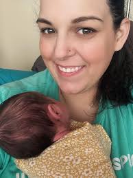 Baby love during a stormy move-in day
