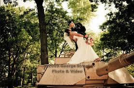 Military Wedding On Top Of Abrams Tank Military Wedding Wedding When I Get Married