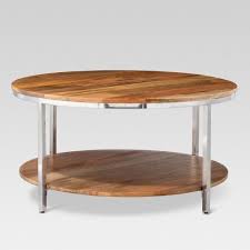 68 items found from ebay international sellers. Berwyn Round Coffee Table Metal And Clear Wood Threshold Target