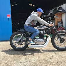 heichopshop instagram xsのオーナーがxsの様子を見に来る図 はよ乗り出しましょーよ yamaha ヤマハ xs xs650 カスタム heichopshop カスタムバイクショップ custom チョッパー 愛知 高浜 バッテリー カスタムバイク ヤマハ 図