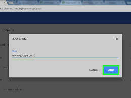 The switch will turn blue and the feature will change to allowed. How To Allow Pop Ups On Google Chrome With Pictures Wikihow