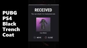 There's only two ways to get it: Pubg Ps4 Black Trenchcoat Youtube
