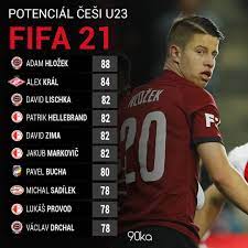 Fifa 21 | this is adam hložka's rating in the new fifa! 90ka Cz Adam Hlozek Ma Ve Hre Fifa 21 Nejvetsi Facebook