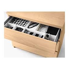 Ikea skubb storage with 6 compartments, large, white, 35x45x125cm free p&p. Ikea Skubb Drawer Organisers Set Of 6 Boxes White Simplify Stuff