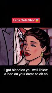 Archer Saves Lana from Falling