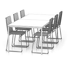 As with all of our products, we are more than happy to customize orders so you get the perfect solution for your needs. Black Table And Chairs Set 3d Model From Cgaxis