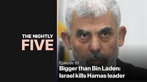 THE NIGHTLY FIVE: Hamas leader killed, Greg Lynn, GWS scandal & Dune TV  series