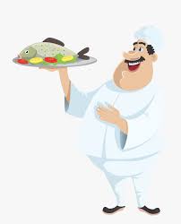Cooking fish clip art, hd png download is free transparent png image. Italian Clipart Chef Holding Pizza Chef With Fish Clip Art Hd Png Download Kindpng