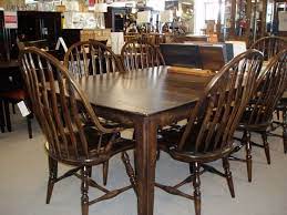 Beautiful Canadian Made Distressed Birch Table From Bermex Choose The Size Finish Stain And Chairs Get The Dining Kitchen Table Granite Kitchen Table Table