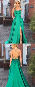 Elegant Hunter Green Prom Party Dress With Special Prom Promdress Dress Eveningdress Evening F Trendy Prom Dresses Prom Dresses For Teens Green Prom Dress
