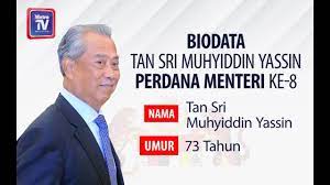 Tan sri muhyiddin yassin has been announced as the eighth prime minister of malaysia, istana negara said in an official statement. Biodata Tan Sri Muhyiddin Yassin Perdana Menteri Ke 8 Youtube