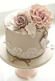 One Tier Pastel Colored Wedding Cake With Buttercream Rose Topper Elegant Birthday Cakes Beautiful Birthday Cakes Amazing Wedding Cakes