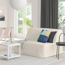 Divani a due posti in tessuto facili da pulire, sfoderabili e lavabili in lavatrice o a secco. Lycksele Murbo Divano Letto A 2 Posti Ransta Naturale Ikea It