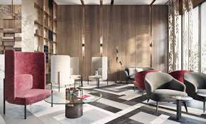 Maybe you would like to learn more about one of these? Modern Lobby In Moscow With Unique Floor Lamps Modern Lobby Interior Design Living Room Decor