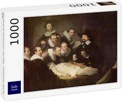 Din 1632, rembrandt picteaza lectia de anatomie a dr. Lais Puzzle Rembrandt Harmensz Van Rijn Anatomie Des Dr Tulp 1000 Teile Amazon De Spielzeug