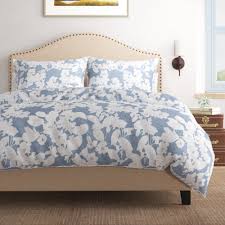 Ralph lauren home collections archive. Lauren Ralph Lauren Willa Blue Reversible Floral Cotton Comforter Set Reviews Wayfair Ca