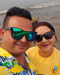 Day 11 #goa with my beautiful wife @angie.aiden